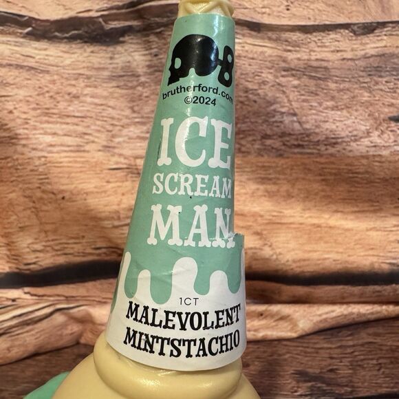 Ice Scream Man Malevolent Mintstachio Ryan Brutherford Figure 2024 Horror Toy - Picture 7 of 8